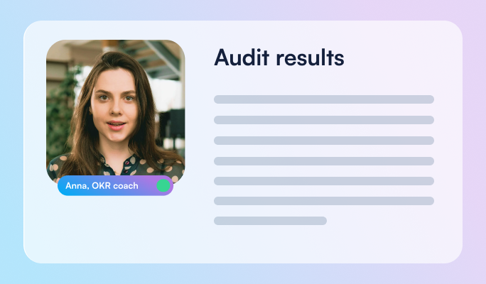 Perdoo expert presenting the results of an account audit